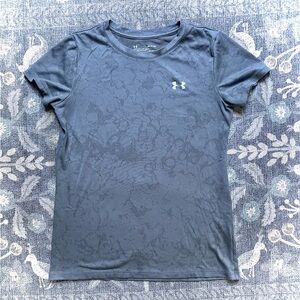 Under Armour Gray Tech Vent Crewneck T-Shirt